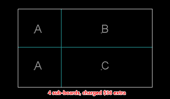 4 sub-boards